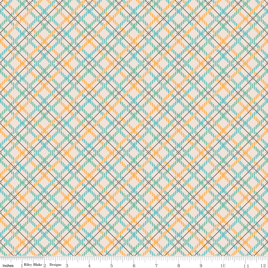Prim Blue - 108" Wide Quilt Backing