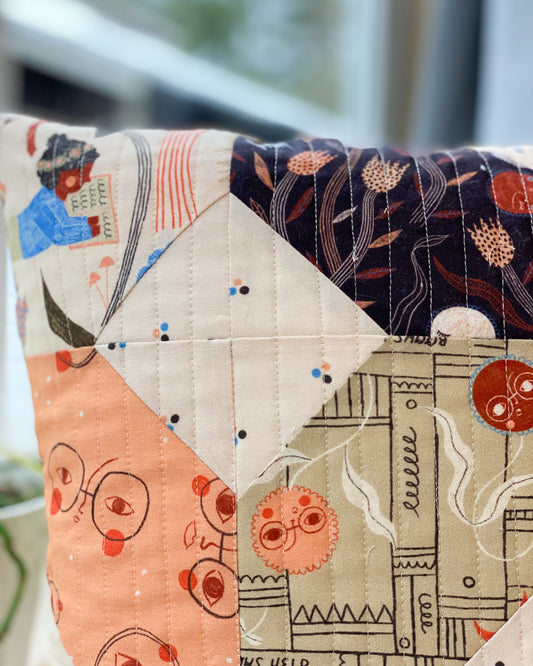 X's and O's Pillow Pattern PDF