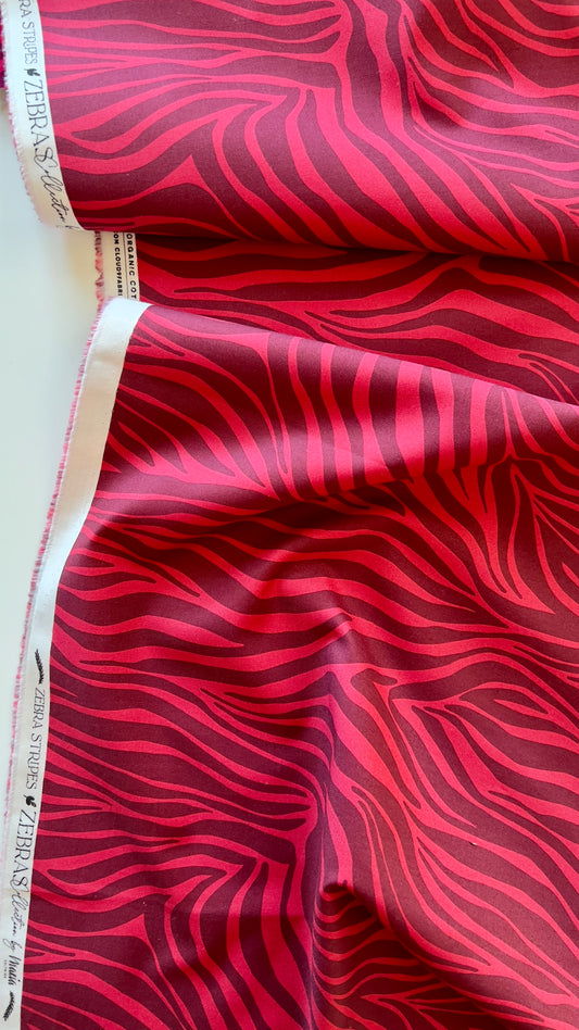 Zebras - Zebra Stripes in Red