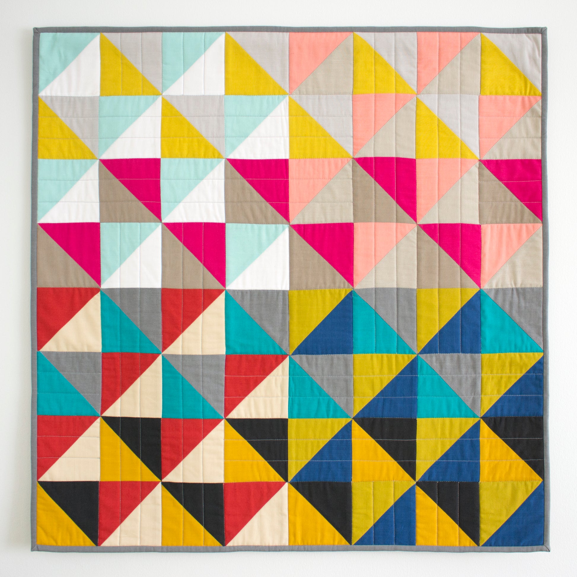 Cirrus Solids Quilt Example