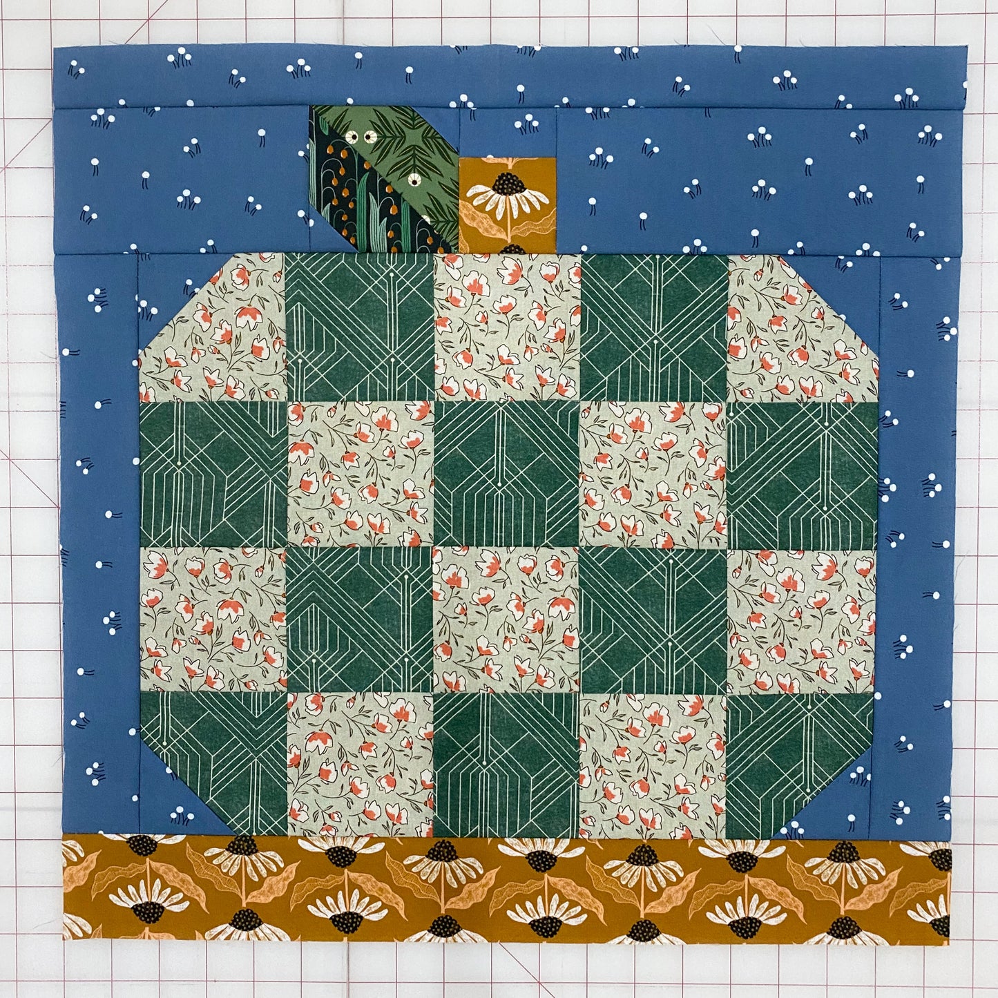 Pumpkin Patch Pillow Pattern PDF