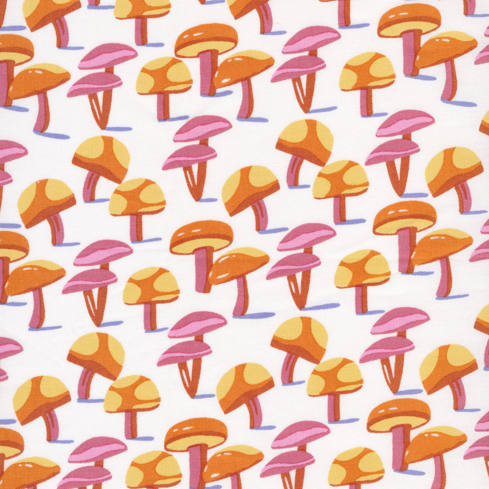 Mushrooms by Tara Reed for Cloud9 Fabrics